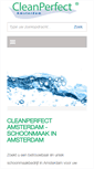 Mobile Screenshot of cleanperfect-amsterdam.nl